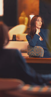 Caban cinturato in diagonale fluido - Compagnia Italiana