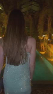 Abito lungo in paillettes - Compagnia Italiana