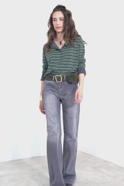 Pantalone denim in cotone