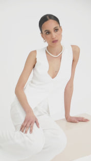 Pantalone fluido gamba larga - Compagnia Italiana