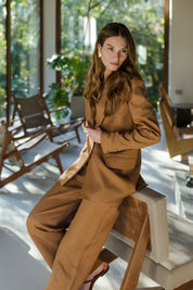 Blazer in lino viscosa - Compagnia Italiana