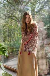Patterned tunic