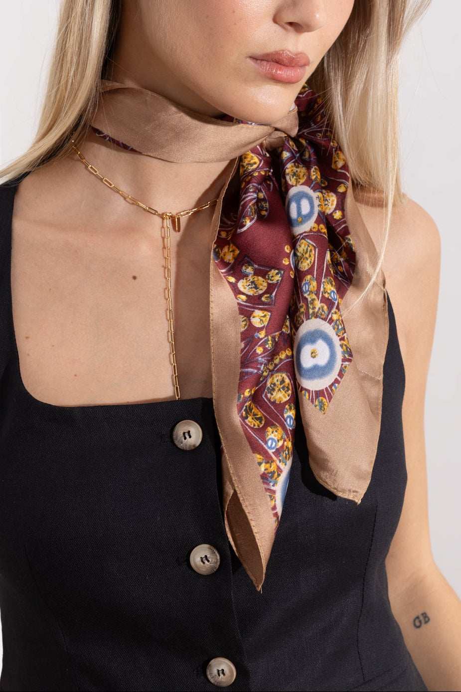 Silk scarf