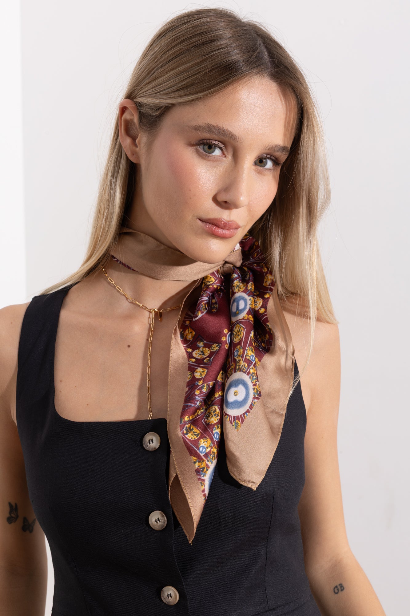 Foulard in seta