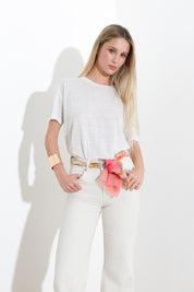 Linen t-shirt