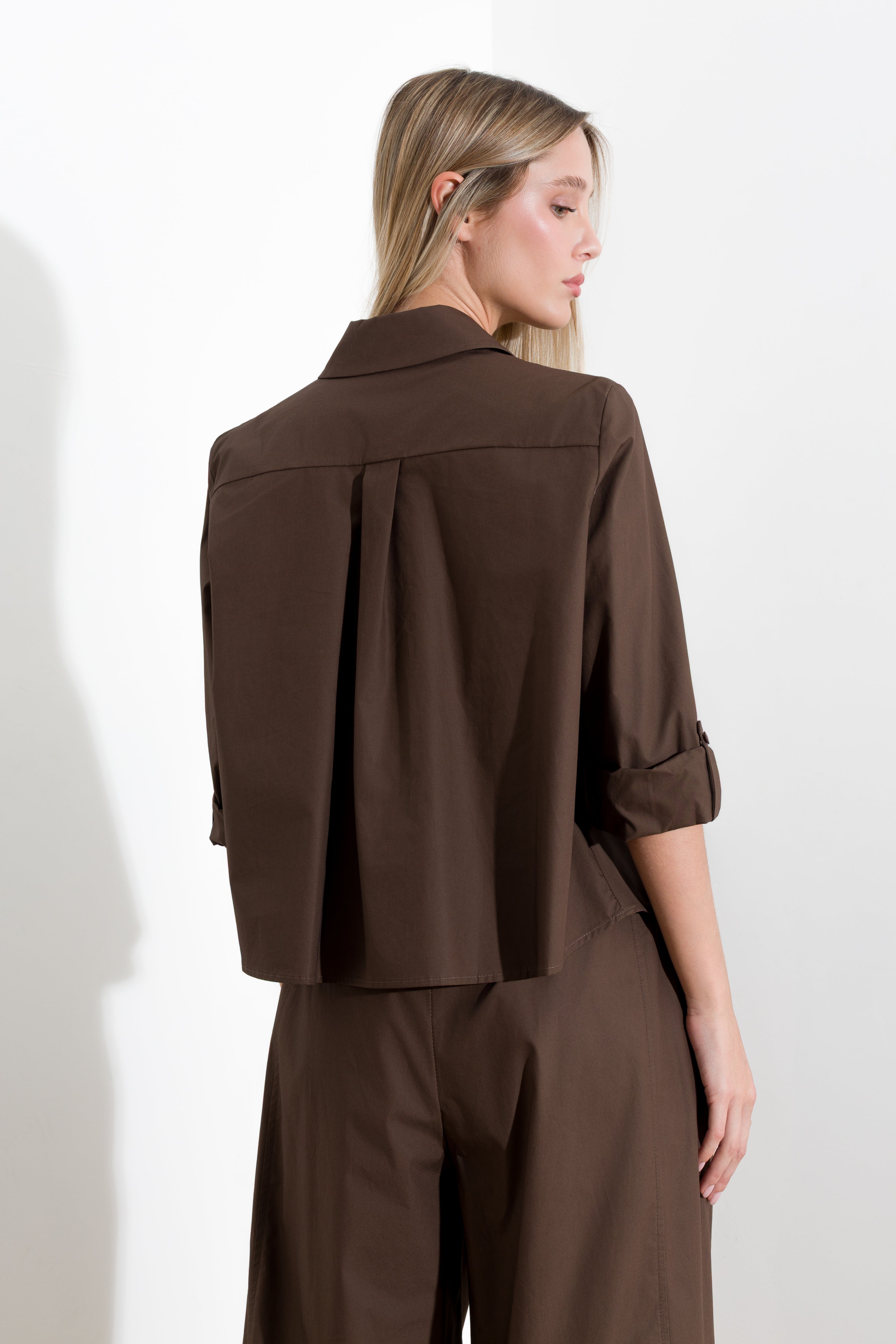 Camicia over in cotone