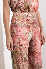Pantalone stampa patch