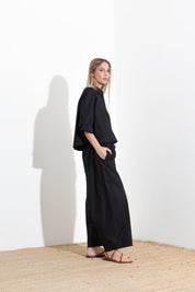 Oversized cotton shirt