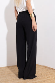 Pantalone in fluido diagonale