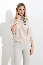 Maglia over melange