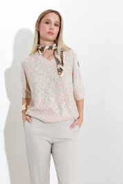 Maglia over melange