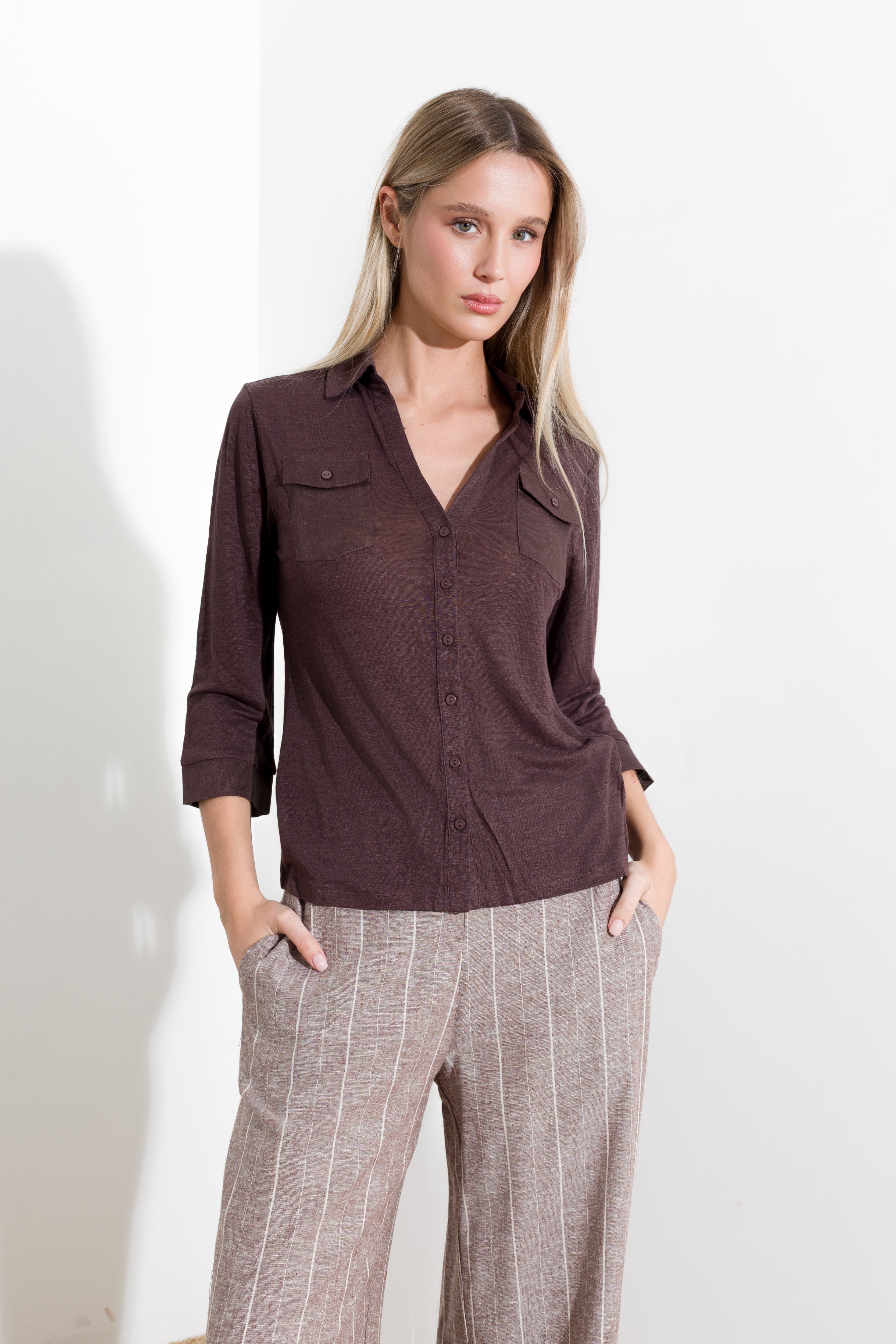 Camicia in maglia
