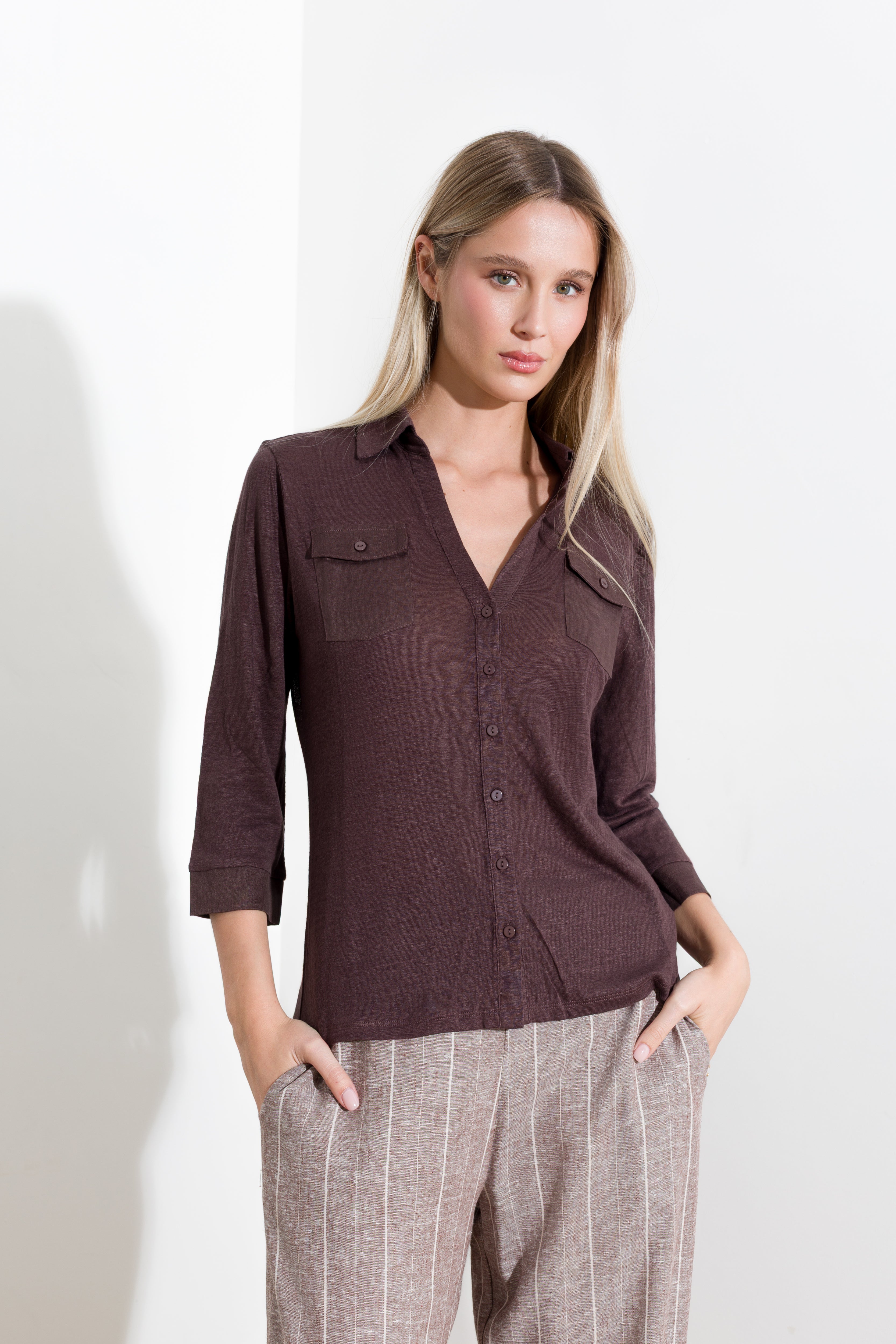 Camicia in maglia