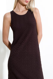 Abito in maglia viscosa