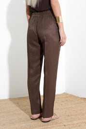 Trousers with elasticated waist