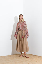 Patterned tunic