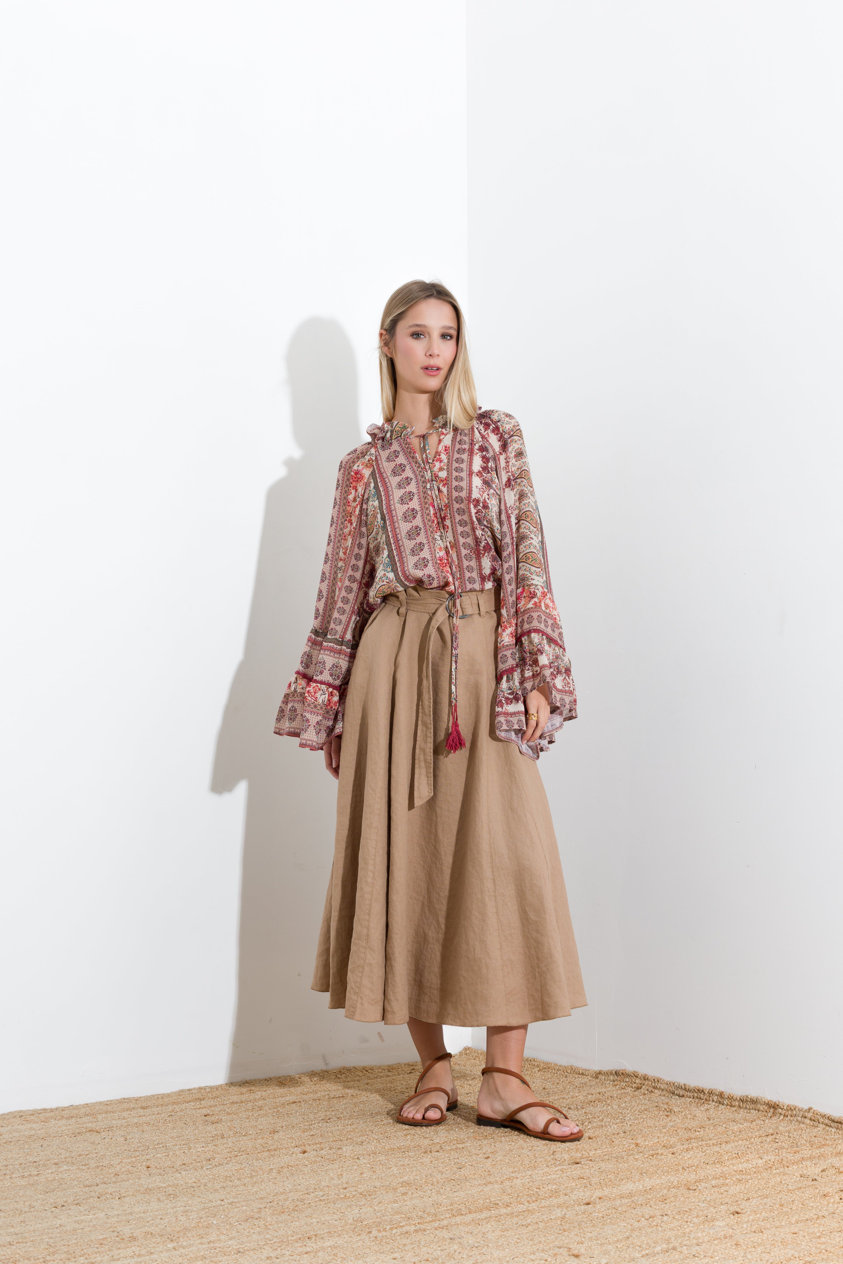 Patterned tunic