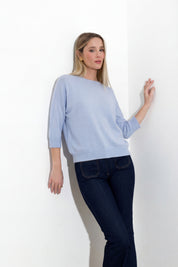 Maglia in cachemire a scatoletta FRIENDLY SWEATER - Compagnia Italiana