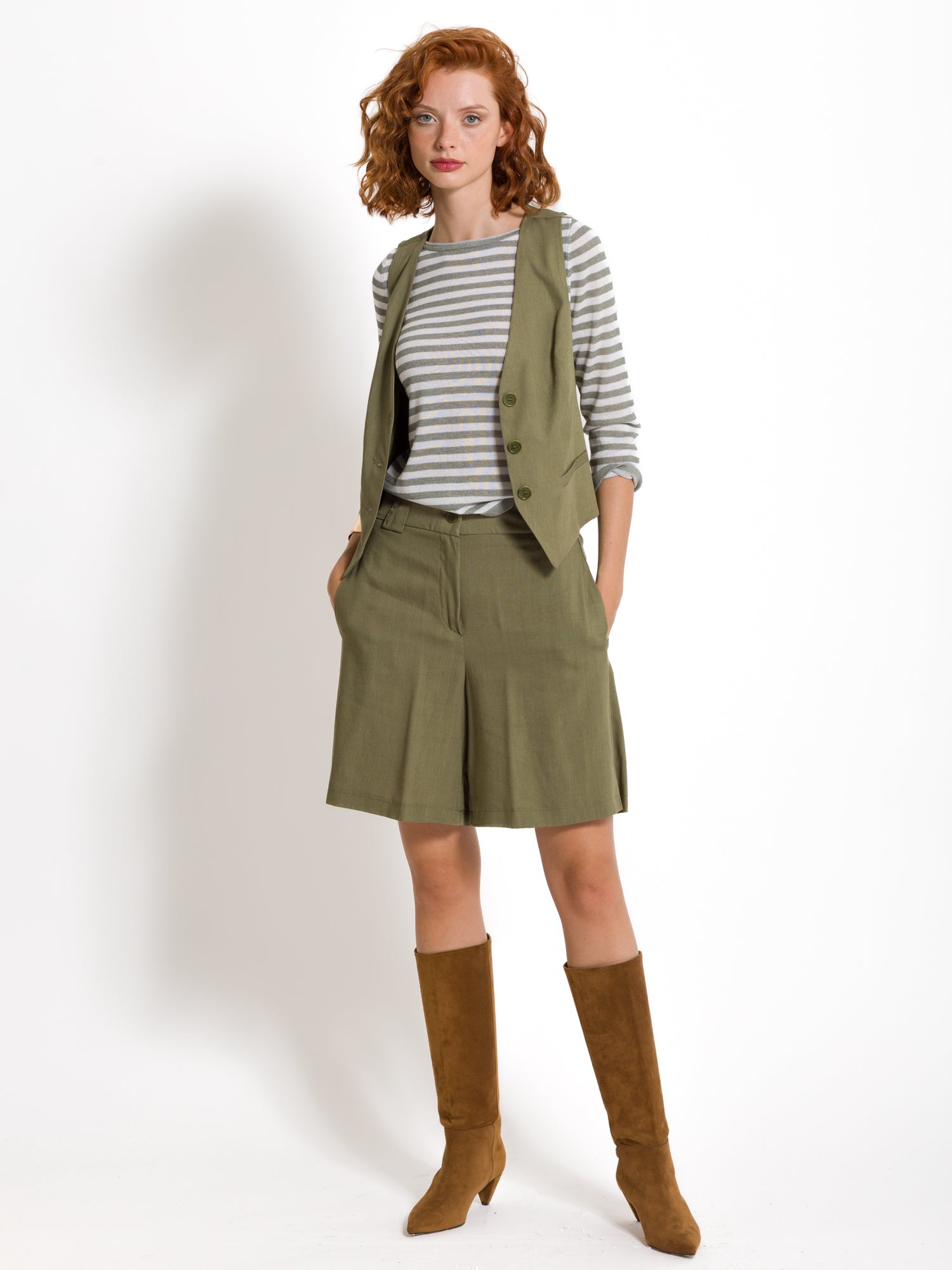 Bermuda in misto lino | Uncategorized da donna
