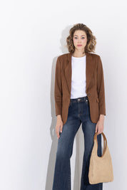 Giacca in ecodainetto