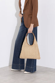 Palazzo denim trousers