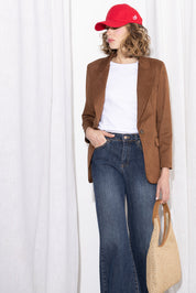 Giacca in ecodainetto