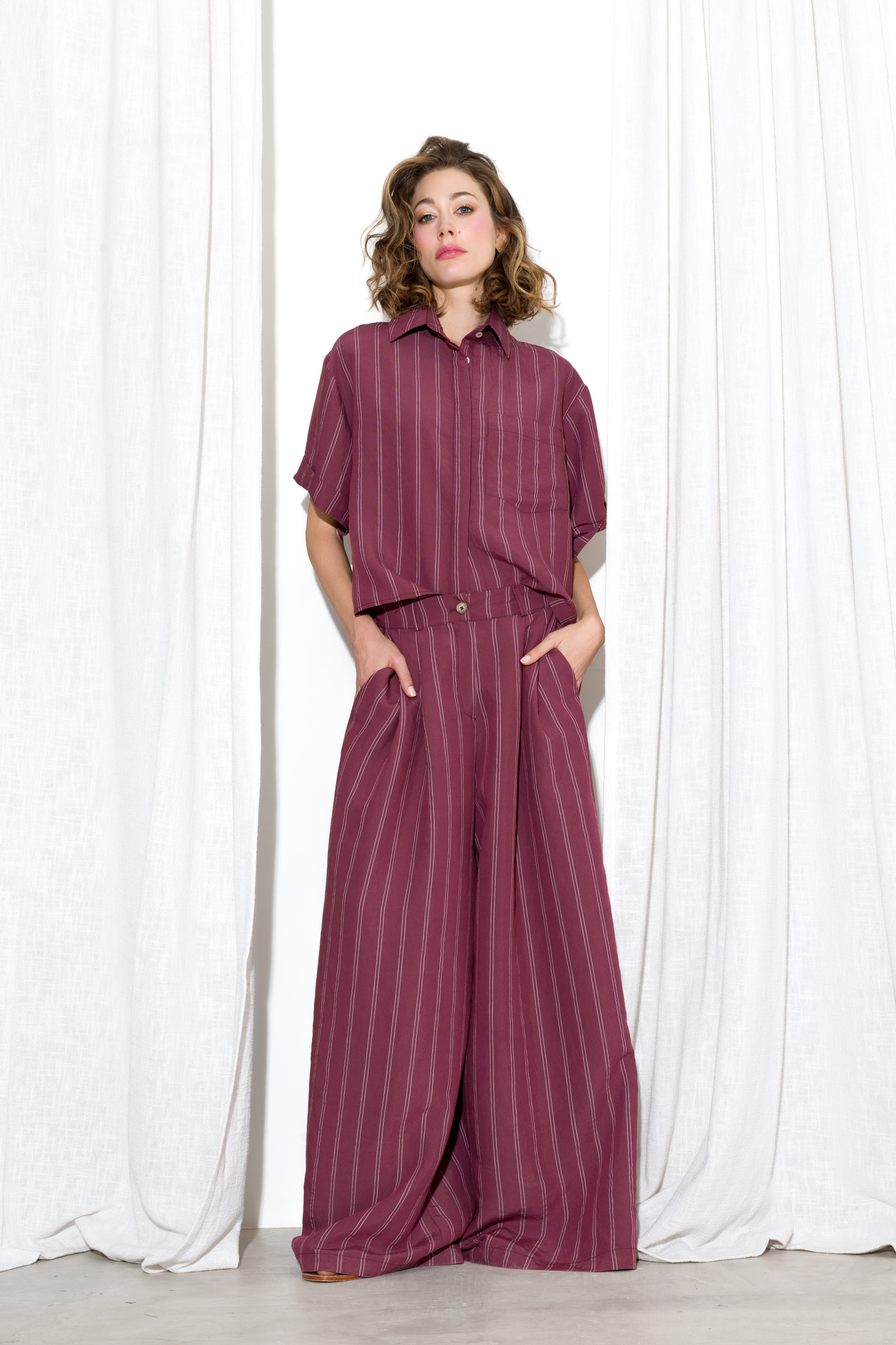 Pantalone doppia riga