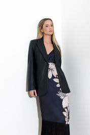 Giacca in similpelle