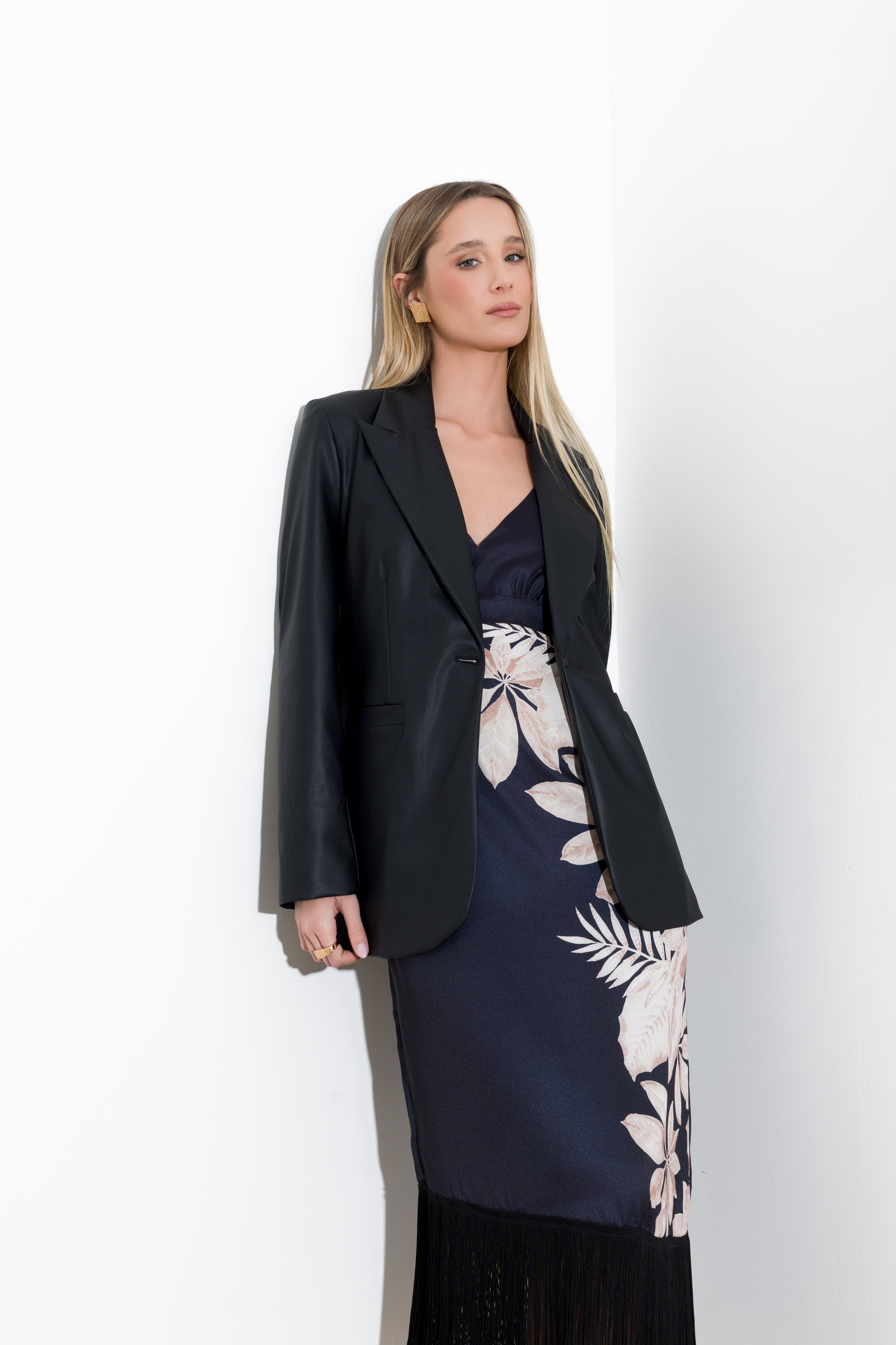 Giacca in similpelle