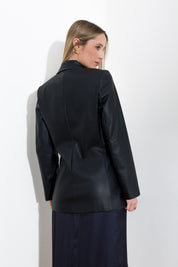 Giacca in similpelle