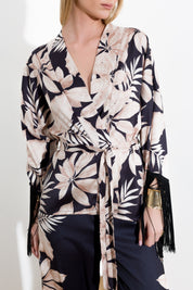Kimono con frangia