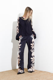 Pantalone stampa ramage - Compagnia Italiana