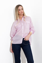 Camicia in mussola di cotone