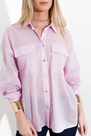 Camicia in mussola di cotone