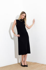 Abito midi in maglia