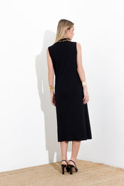 Abito midi in maglia