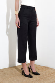 Pantalone in canvas di cotone