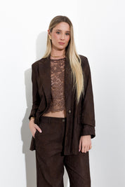 Giacca in pizzo accoppiato - Compagnia Italiana