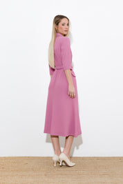 Abito midi in fluido diagonale - Compagnia Italiana