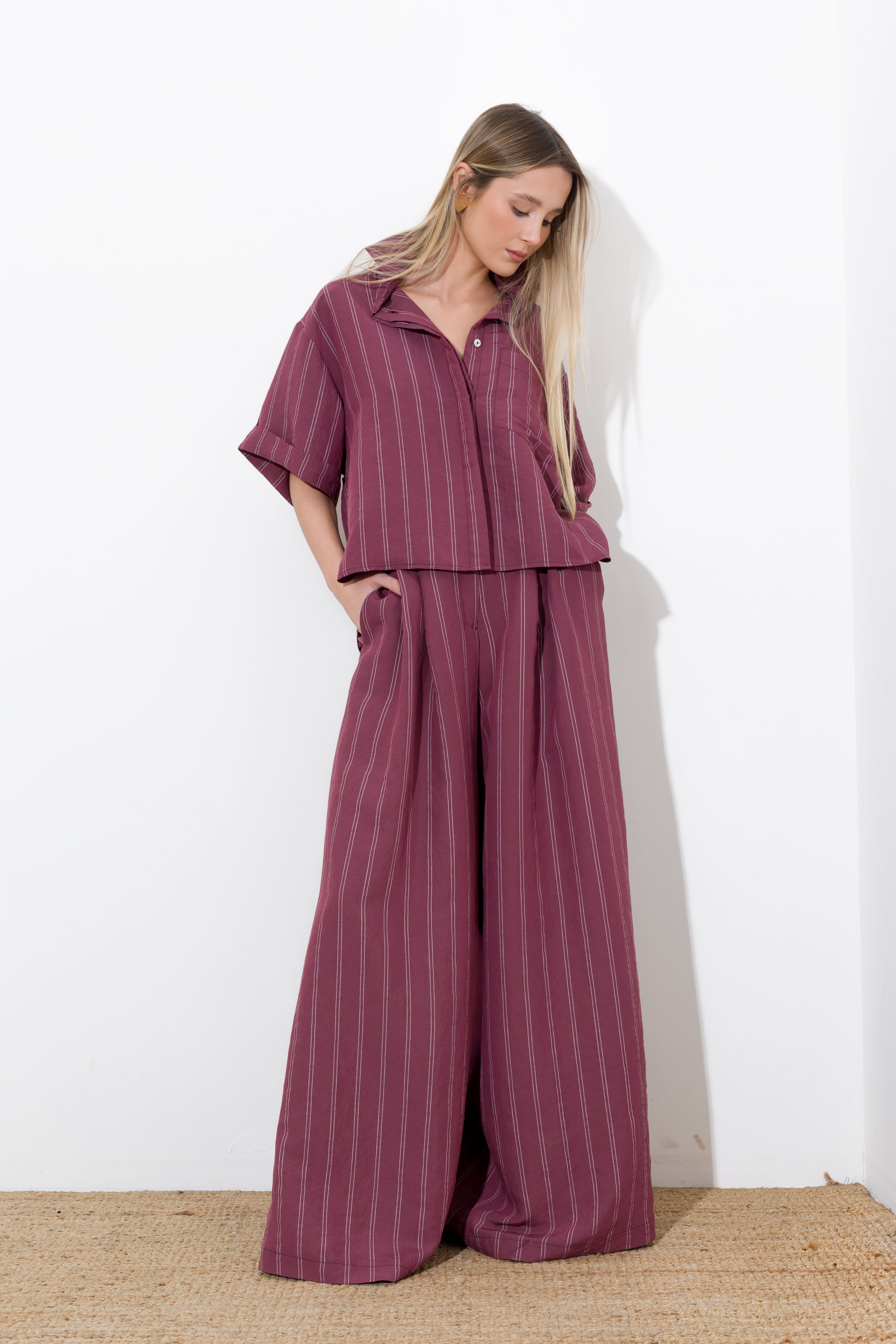 Camicia doppia riga