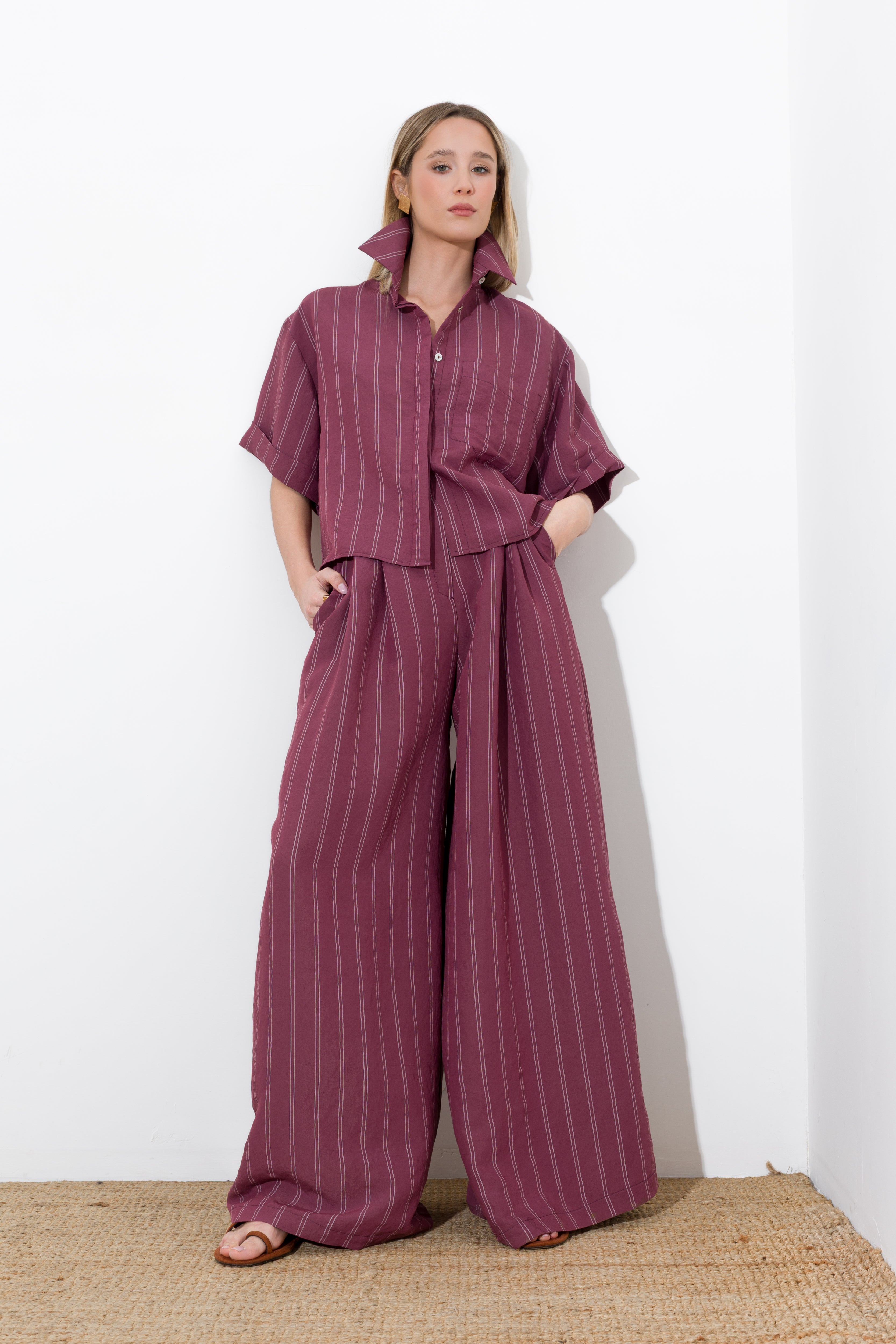 Pantalone doppia riga