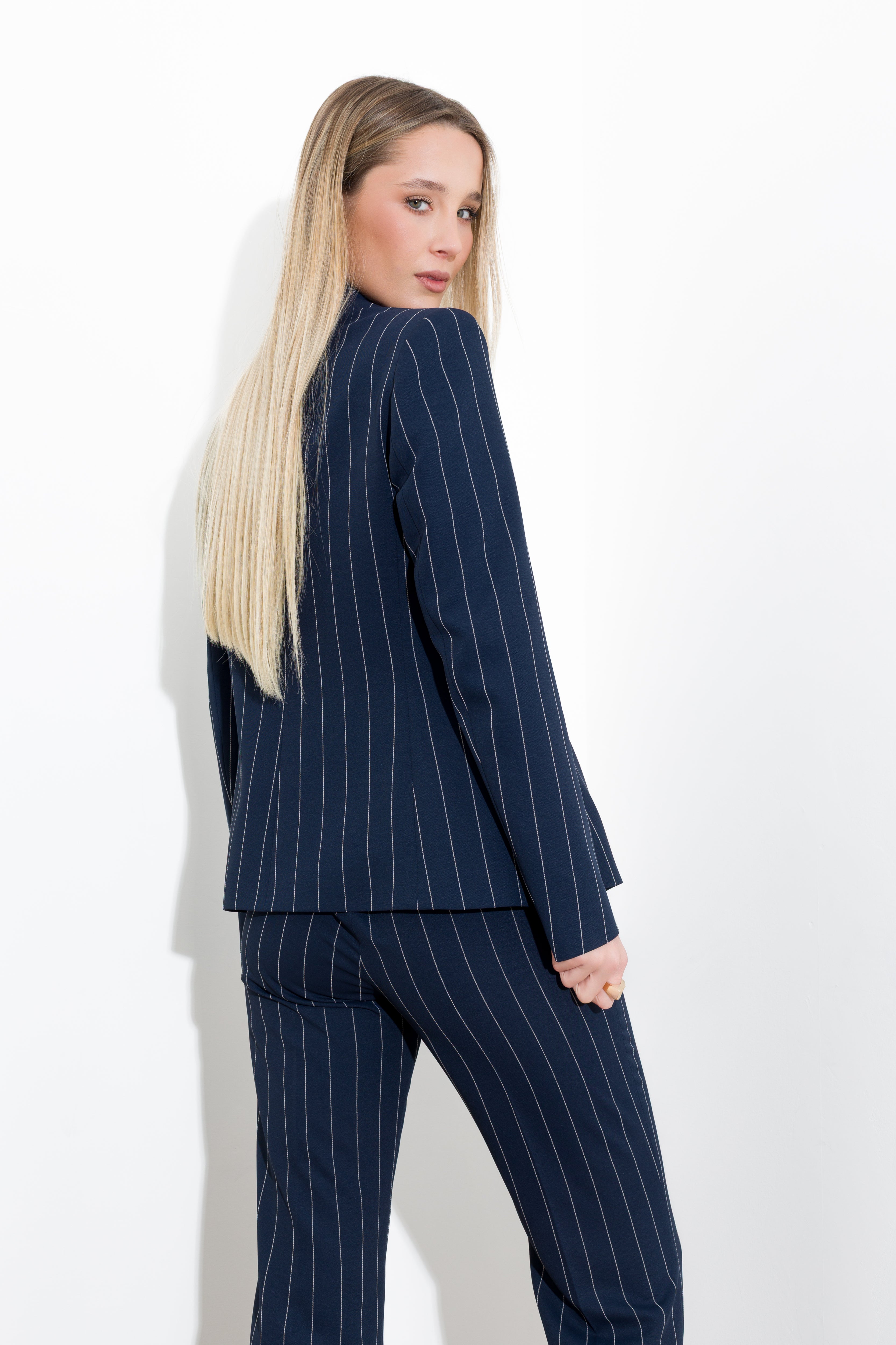 Blazer monopetto gessata - Compagnia Italiana