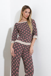 MAGLIA SCOLLO A BARCHETTA