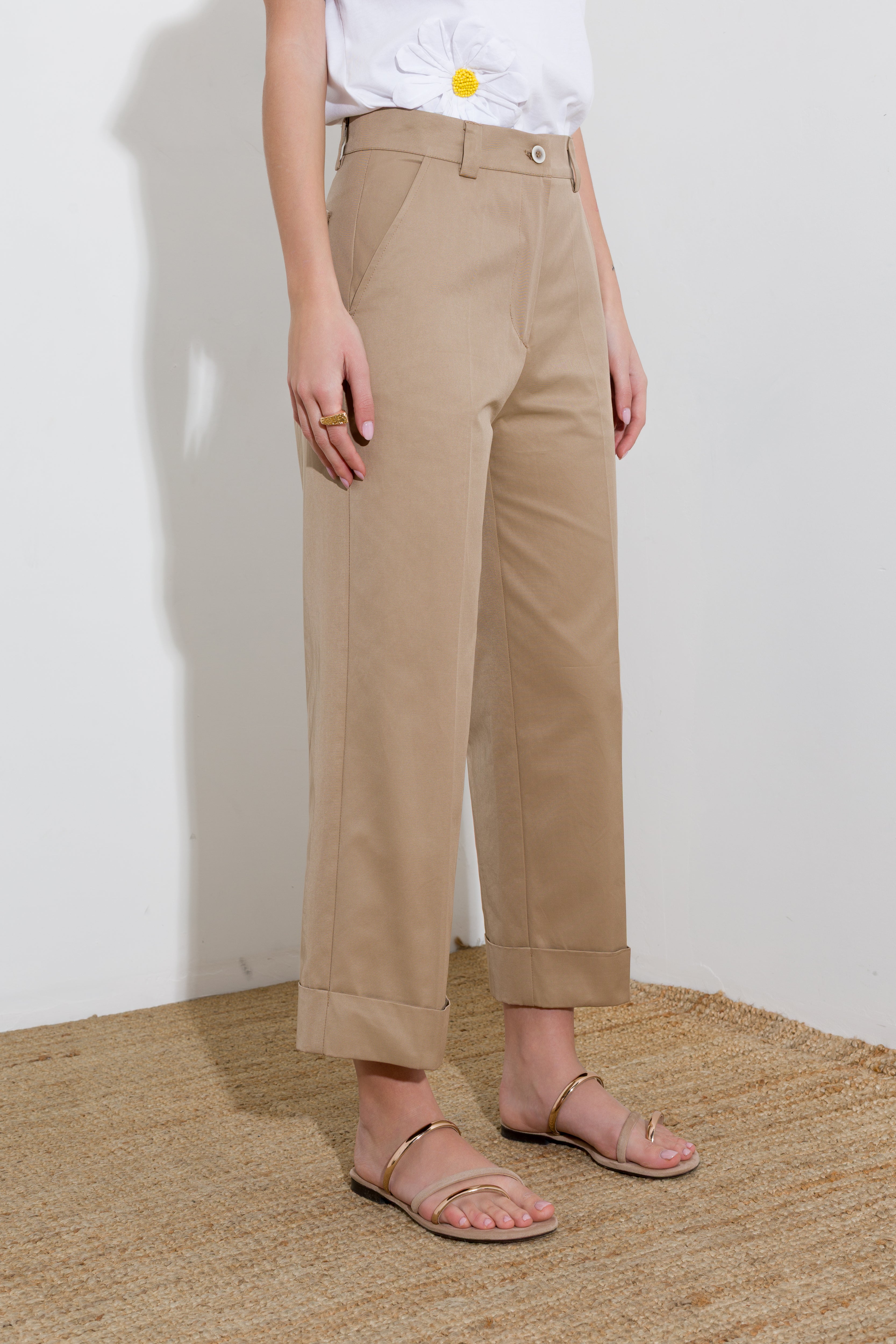 Pantalone in canvas di cotone - Compagnia Italiana