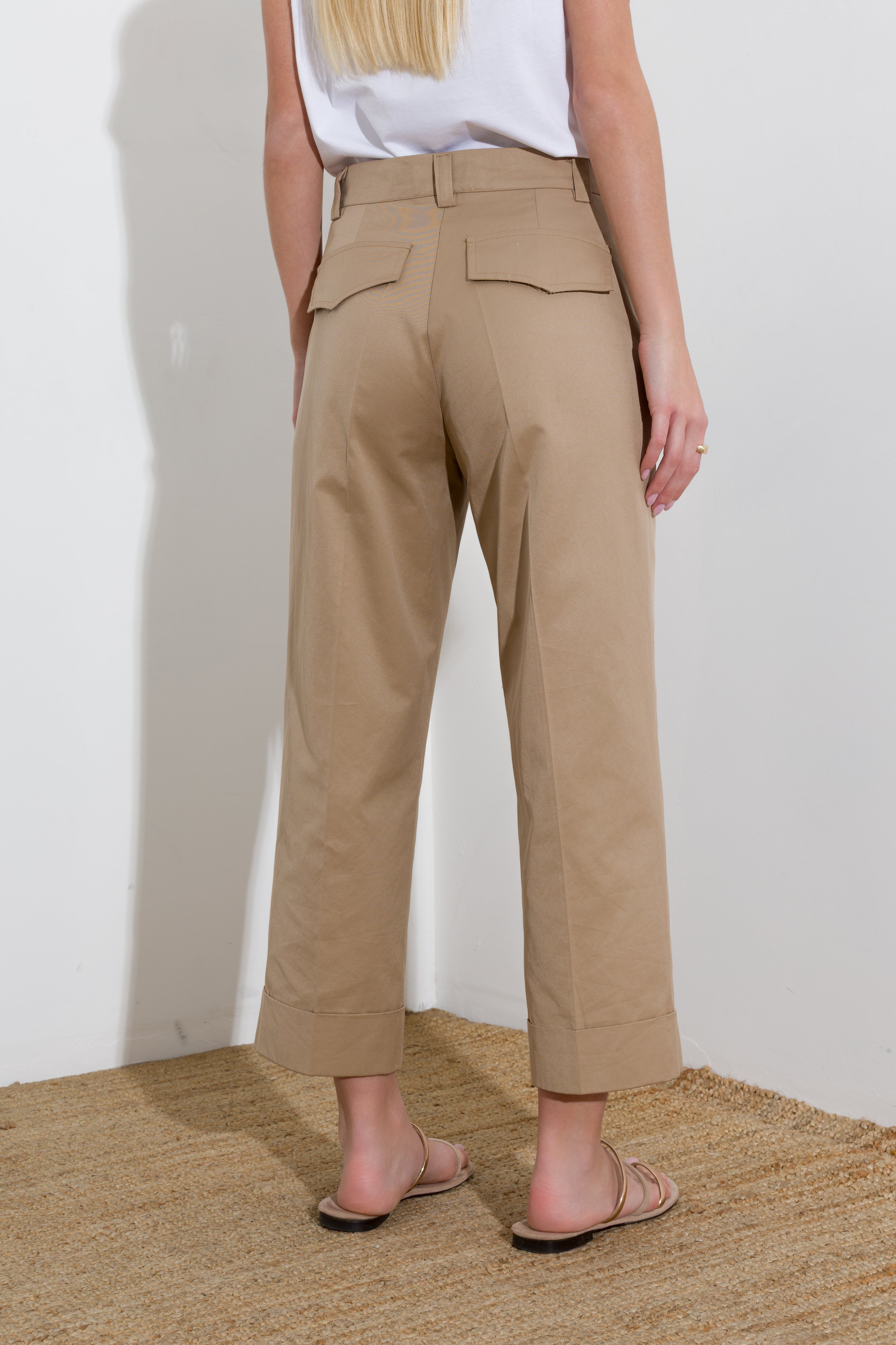 Pantalone in canvas di cotone - Compagnia Italiana