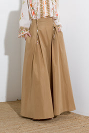 Gonna lunga in taffetta di nylon leggero - Compagnia Italiana