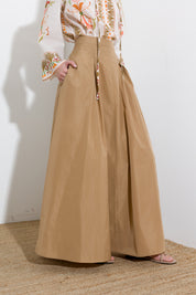 Gonna lunga in taffetta di nylon leggero - Compagnia Italiana