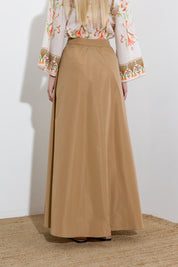 Gonna lunga in taffetta di nylon leggero - Compagnia Italiana