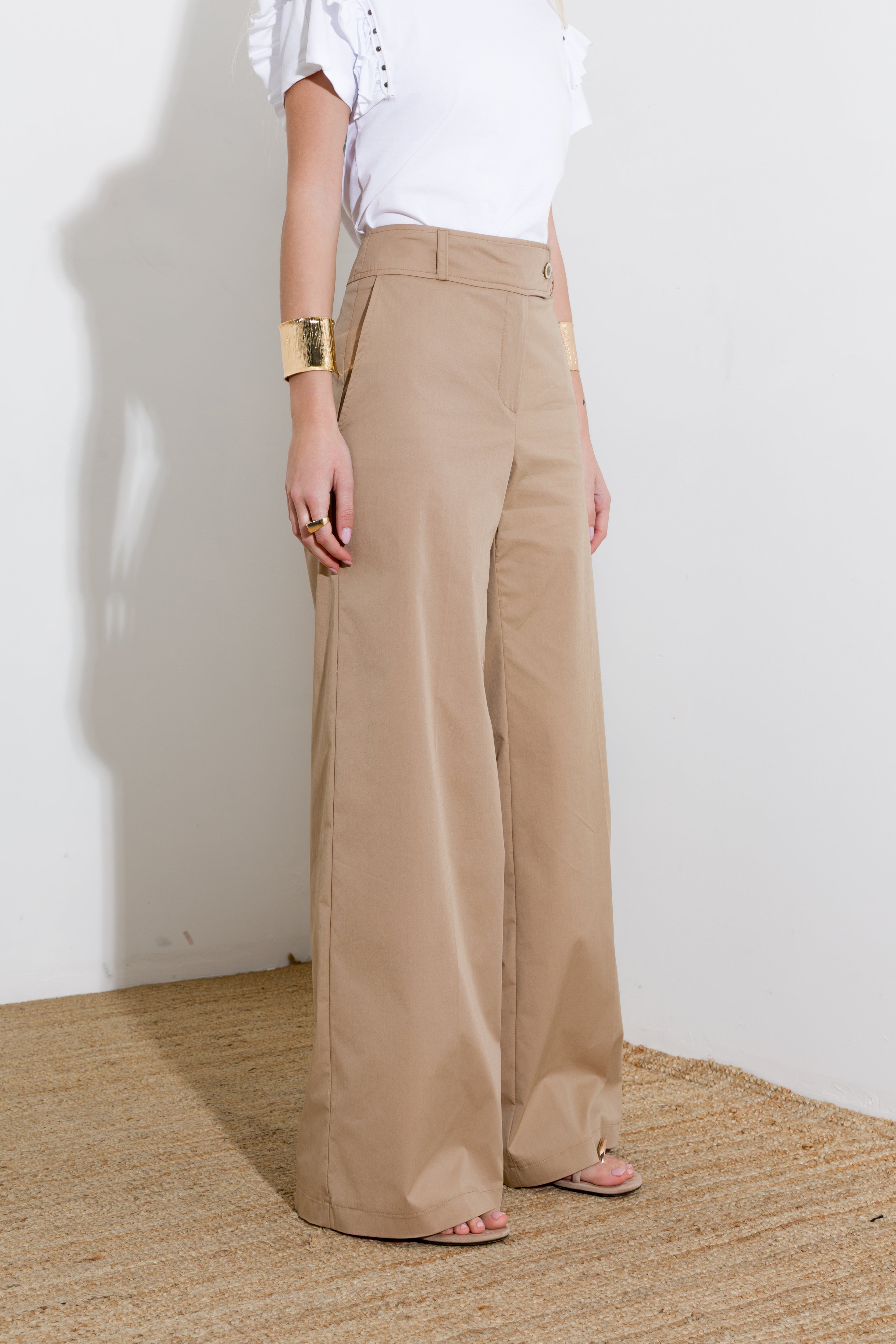 Pantalone in cotone leggero
