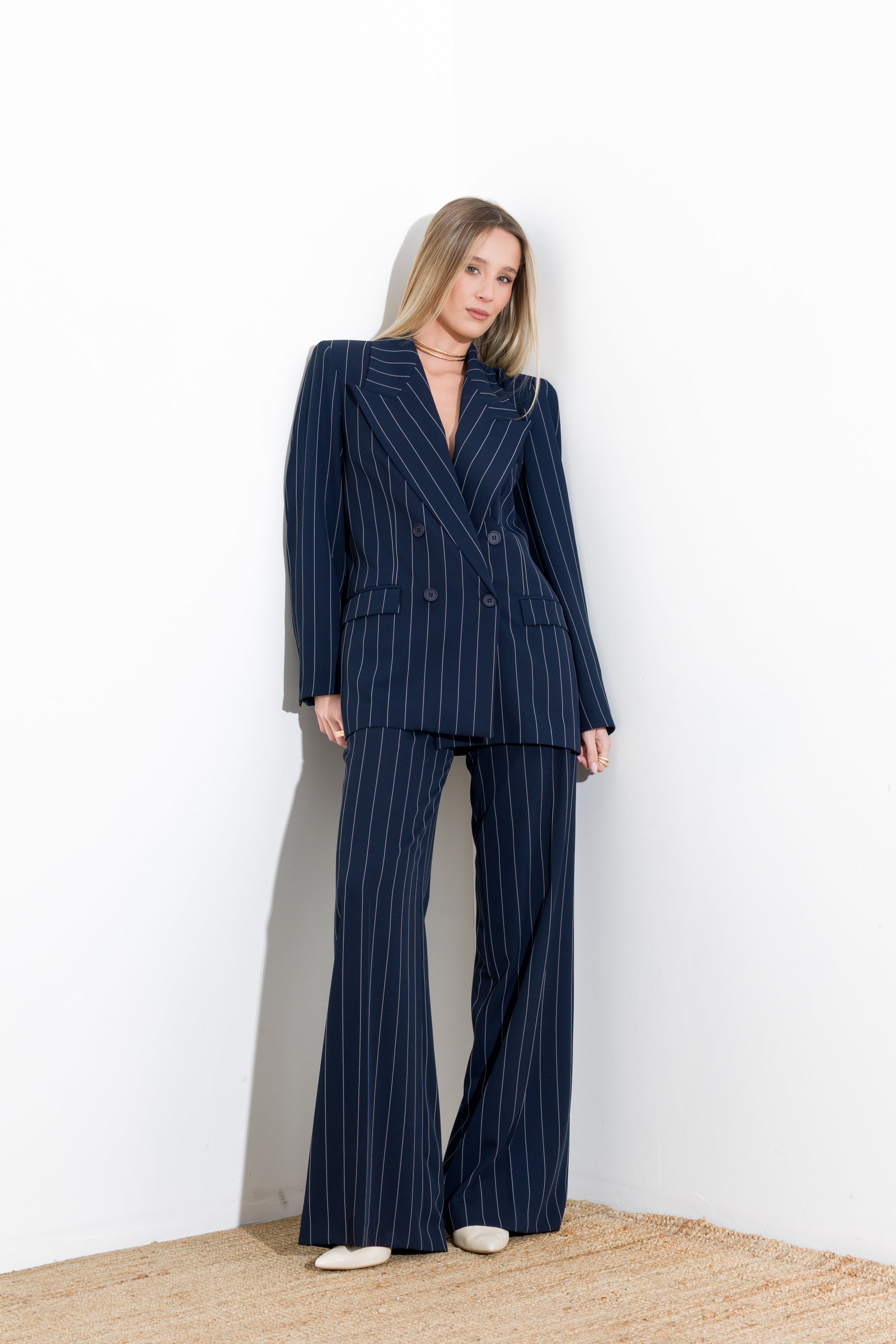 Blazer doppiopetto gessata - Compagnia Italiana